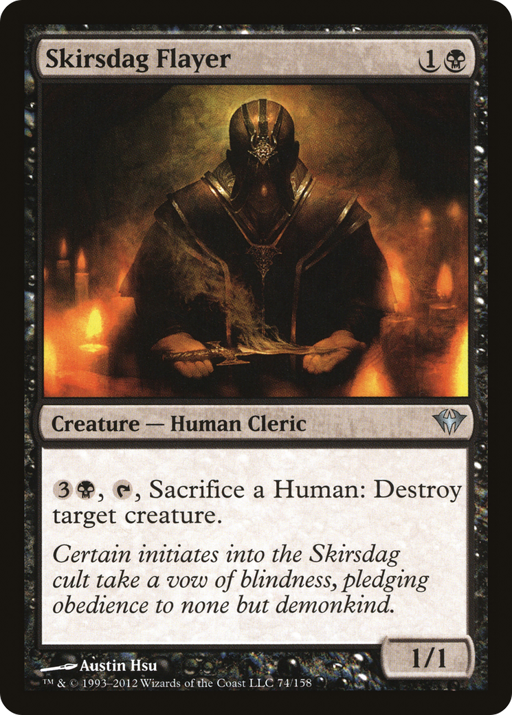 Skirsdag Flayer (DKA-074) - Dark Ascension - Premium MTG Single from Wizards of the Coast - Just $0.08! Shop now at Game Crave Tournament Store