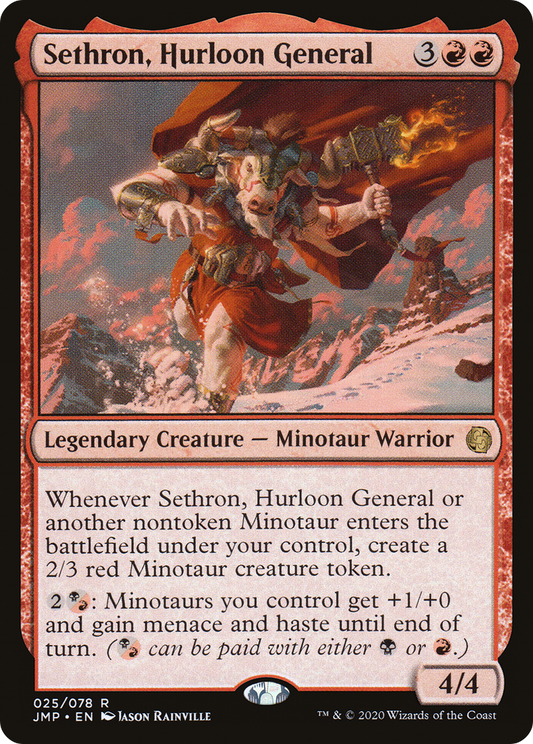 Sethron, Hurloon General (JMP-025) - Jumpstart - Premium MTG Single from Wizards of the Coast - Just $0.08! Shop now at Game Crave Tournament Store