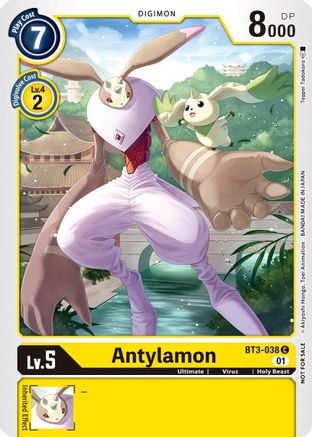 Antylamon - BT3-038 (Winner Pack New Awakening) (BT3-038) - Release Special Booster - Premium Digimon Single from Bandai - Just $0.46! Shop now at Game Crave Tournament Store
