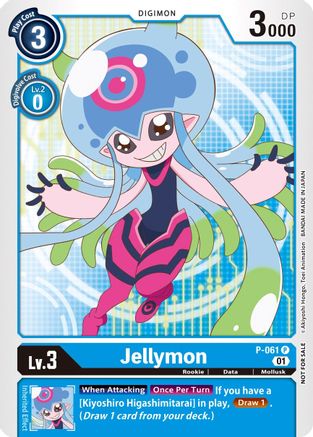 Jellymon (Official Tournament Pack Vol.5) (P-061) - Digimon Promotion Cards - Premium Digimon Single from Bandai - Just $0.92! Shop now at Game Crave Tournament Store