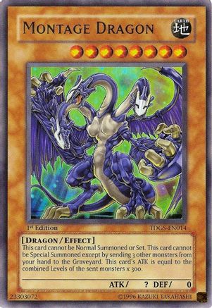Montage Dragon (TDGS-EN014) - The Duelist Genesis Unlimited - Premium Yugioh Single from Konami - Just $2.77! Shop now at Game Crave Tournament Store