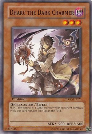 Dharc the Dark Charmer (TDGS-EN026) - The Duelist Genesis 1st Edition - Premium Yugioh Single from Konami - Just $0.39! Shop now at Game Crave Tournament Store