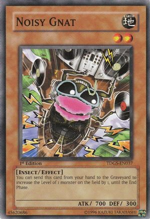Noisy Gnat (TDGS-EN037) - The Duelist Genesis 1st Edition - Premium Yugioh Single from Konami - Just $0.25! Shop now at Game Crave Tournament Store