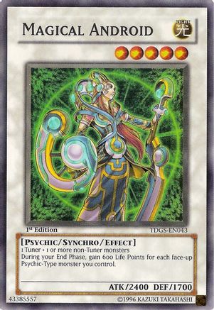 Magical Android (TDGS-EN043) - The Duelist Genesis Unlimited - Premium Yugioh Single from Konami - Just $17.32! Shop now at Game Crave Tournament Store