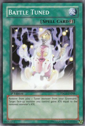 Battle Tuned (TDGS-EN048) - The Duelist Genesis Unlimited - Premium Yugioh Single from Konami - Just $0.25! Shop now at Game Crave Tournament Store