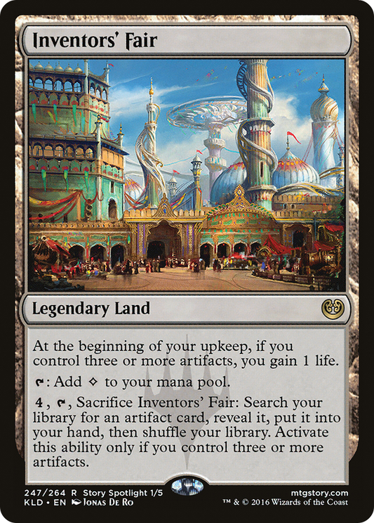 Inventors' Fair (KLD-247) - Kaladesh - Premium MTG Single from Wizards of the Coast - Just $9.39! Shop now at Game Crave Tournament Store