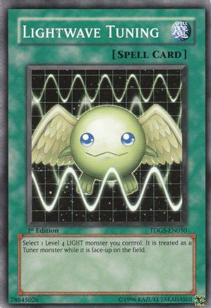 Lightwave Tuning (TDGS-EN050) - The Duelist Genesis 1st Edition - Premium Yugioh Single from Konami - Just $0.25! Shop now at Game Crave Tournament Store