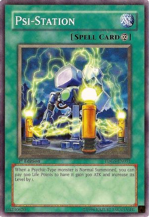 Psi-Station (TDGS-EN051) - The Duelist Genesis 1st Edition - Premium Yugioh Single from Konami - Just $0.08! Shop now at Game Crave Tournament Store