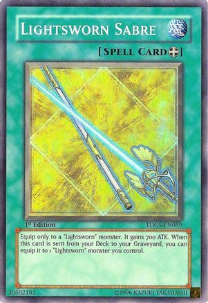 Lightsworn Sabre (TDGS-EN059) - The Duelist Genesis Unlimited - Premium Yugioh Single from Konami - Just $0.23! Shop now at Game Crave Tournament Store