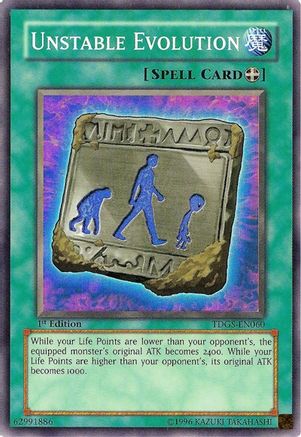 Unstable Evolution (TDGS-EN060) - The Duelist Genesis 1st Edition - Premium Yugioh Single from Konami - Just $0.25! Shop now at Game Crave Tournament Store