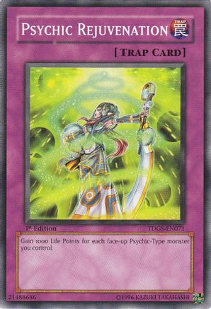 Psychic Rejuvenation (TDGS-EN071) - The Duelist Genesis 1st Edition - Premium Yugioh Single from Konami - Just $0.61! Shop now at Game Crave Tournament Store