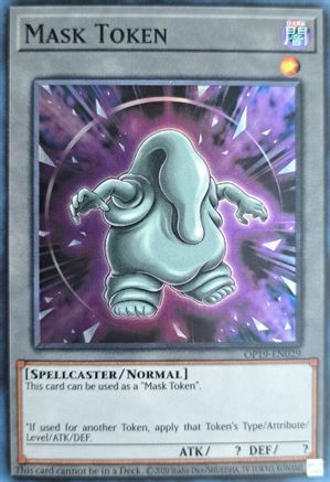 Mask Token (OP19-EN028) - OTS Tournament Pack 19 Unlimited - Premium Yugioh Single from Konami - Just $0.26! Shop now at Game Crave Tournament Store