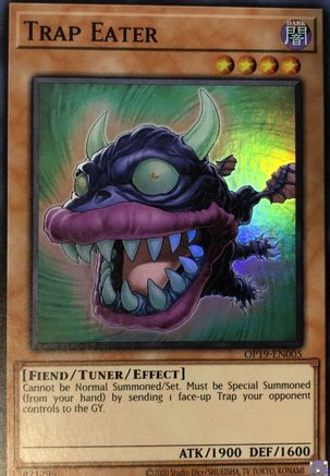 Trap Eater (OP19-EN005) - OTS Tournament Pack 19 Unlimited - Premium Yugioh Single from Konami - Just $0.26! Shop now at Game Crave Tournament Store