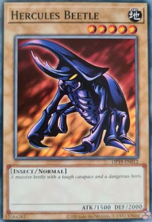 Hercules Beetle (OP19-EN012) - OTS Tournament Pack 19 Unlimited - Premium Yugioh Single from Konami - Just $0.25! Shop now at Game Crave Tournament Store