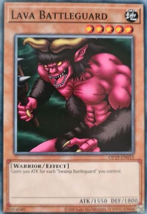 Lava Battleguard (OP19-EN015) - OTS Tournament Pack 19 Unlimited - Premium Yugioh Single from Konami - Just $0.25! Shop now at Game Crave Tournament Store