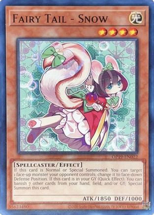 Fairy Tail - Snow (OP19-EN022) - OTS Tournament Pack 19 Unlimited - Premium Yugioh Single from Konami - Just $0.27! Shop now at Game Crave Tournament Store