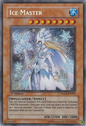 Ice Master (TDGS-EN097) - The Duelist Genesis Unlimited - Premium Yugioh Single from Konami - Just $2.18! Shop now at Game Crave Tournament Store