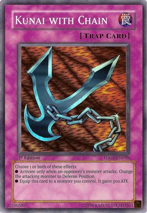 Kunai with Chain (TDGS-EN098) - The Duelist Genesis Unlimited - Premium Yugioh Single from Konami - Just $0.80! Shop now at Game Crave Tournament Store