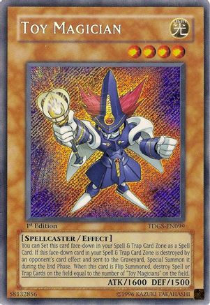 Toy Magician (TDGS-EN099) - The Duelist Genesis 1st Edition - Premium Yugioh Single from Konami - Just $11.62! Shop now at Game Crave Tournament Store