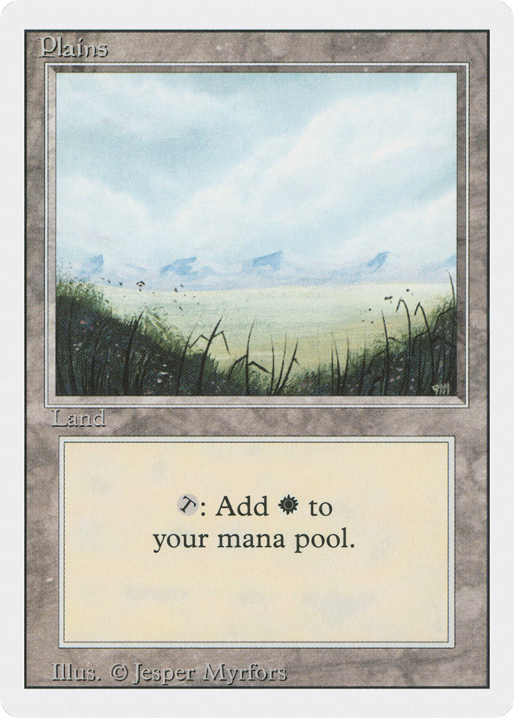 Plains (3ED-292) - Revised Edition - Premium MTG Single from Wizards of the Coast - Just $0.09! Shop now at Game Crave Tournament Store