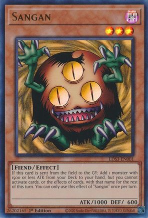 Sangan (LDS3-EN001) - Legendary Duelists: Season 3 1st Edition - Premium Yugioh Single from Konami - Just $1.26! Shop now at Game Crave Tournament Store