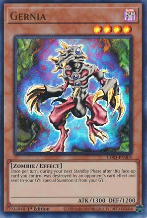 Gernia (LDS3-EN004) - Legendary Duelists: Season 3 1st Edition - Premium Yugioh Single from Konami - Just $0.25! Shop now at Game Crave Tournament Store