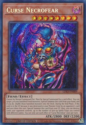 Curse Necrofear (LDS3-EN009) - Legendary Duelists: Season 3 Limited - Premium Yugioh Single from Konami - Just $0.58! Shop now at Game Crave Tournament Store