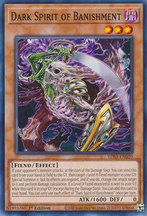 Dark Spirit of Banishment (LDS3-EN010) - Legendary Duelists: Season 3 1st Edition - Premium Yugioh Single from Konami - Just $0.25! Shop now at Game Crave Tournament Store