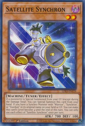 Satellite Synchron (LDS3-EN119) - Legendary Duelists: Season 3 1st Edition - Premium Yugioh Single from Konami - Just $0.08! Shop now at Game Crave Tournament Store