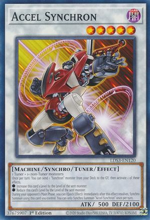 Accel Synchron (LDS3-EN120) - Legendary Duelists: Season 3 1st Edition - Premium Yugioh Single from Konami - Just $0.25! Shop now at Game Crave Tournament Store