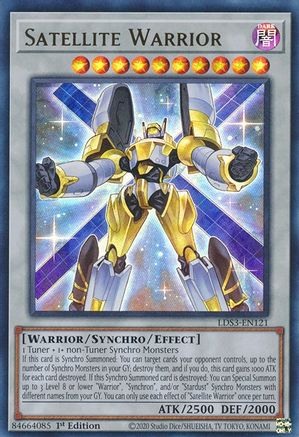 Satellite Warrior (LDS3-EN121) - Legendary Duelists: Season 3 1st Edition - Premium Yugioh Single from Konami - Just $0.33! Shop now at Game Crave Tournament Store