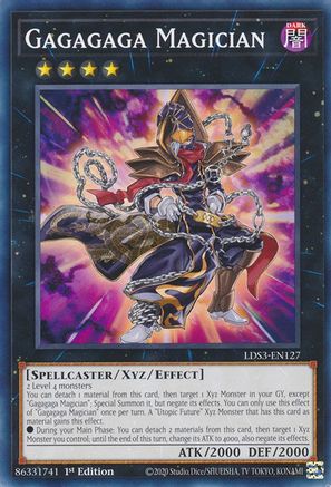 Gagagaga Magician (LDS3-EN127) - Legendary Duelists: Season 3 1st Edition - Premium Yugioh Single from Konami - Just $0.25! Shop now at Game Crave Tournament Store