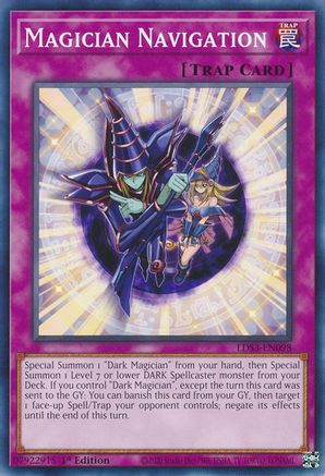 Magician Navigation (LDS3-EN098) - Legendary Duelists: Season 3 1st Edition - Premium Yugioh Single from Konami - Just $0.25! Shop now at Game Crave Tournament Store