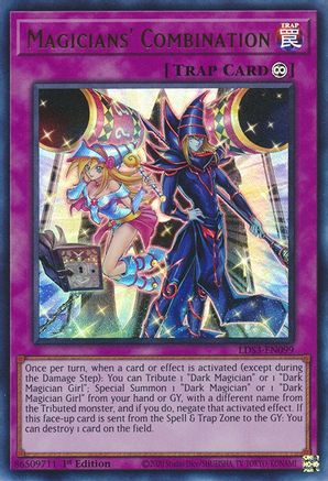 Magicians' Combination (LDS3-EN099) - Legendary Duelists: Season 3 1st Edition - Premium Yugioh Single from Konami - Just $0.58! Shop now at Game Crave Tournament Store