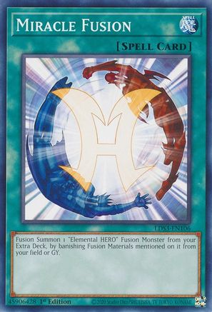 Miracle Fusion (LDS3-EN106) - Legendary Duelists: Season 3 1st Edition - Premium Yugioh Single from Konami - Just $0.25! Shop now at Game Crave Tournament Store