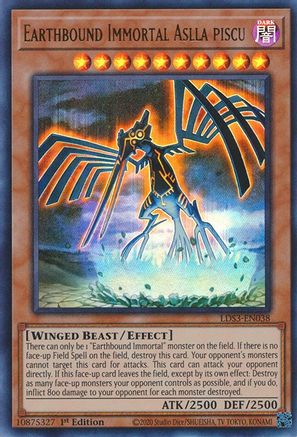 Earthbound Immortal Aslla Piscu (LDS3-EN038) - Legendary Duelists: Season 3 1st Edition - Premium Yugioh Single from Konami - Just $0.25! Shop now at Game Crave Tournament Store