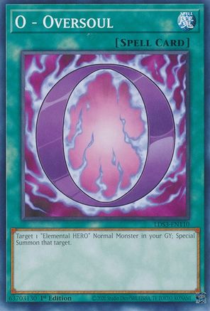 O - Oversoul (LDS3-EN110) - Legendary Duelists: Season 3 1st Edition - Premium Yugioh Single from Konami - Just $0.08! Shop now at Game Crave Tournament Store