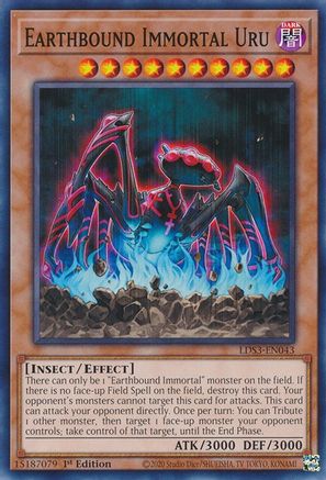 Earthbound Immortal Uru (LDS3-EN043) - Legendary Duelists: Season 3 1st Edition - Premium Yugioh Single from Konami - Just $0.25! Shop now at Game Crave Tournament Store