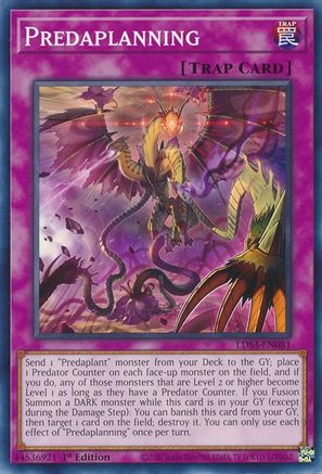 Predaplanning (LDS3-EN081) - Legendary Duelists: Season 3 1st Edition - Premium Yugioh Single from Konami - Just $0.25! Shop now at Game Crave Tournament Store