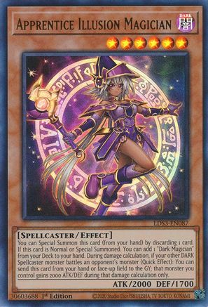 Apprentice Illusion Magician (LDS3-EN087) - Legendary Duelists: Season 3 1st Edition - Premium Yugioh Single from Konami - Just $0.59! Shop now at Game Crave Tournament Store