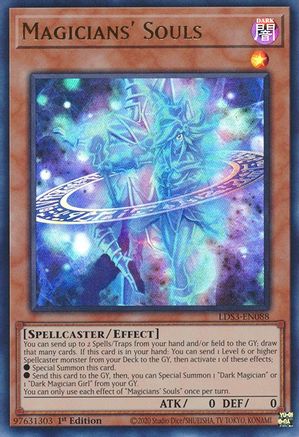 Magicians' Souls (LDS3-EN088) - Legendary Duelists: Season 3 1st Edition - Premium Yugioh Single from Konami - Just $3.17! Shop now at Game Crave Tournament Store