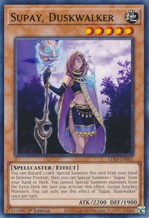 Supay, Duskwalker (LDS3-EN051) - Legendary Duelists: Season 3 1st Edition - Premium Yugioh Single from Konami - Just $0.33! Shop now at Game Crave Tournament Store