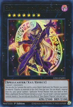 Ebon Illusion Magician (LDS3-EN091) - Legendary Duelists: Season 3 1st Edition - Premium Yugioh Single from Konami - Just $0.67! Shop now at Game Crave Tournament Store