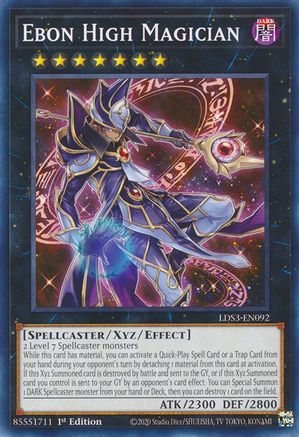 Ebon High Magician (LDS3-EN092) - Legendary Duelists: Season 3 1st Edition - Premium Yugioh Single from Konami - Just $0.25! Shop now at Game Crave Tournament Store