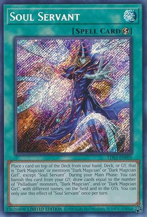 Soul Servant (LDS3-EN095) - Legendary Duelists: Season 3 Limited - Premium Yugioh Single from Konami - Just $7.07! Shop now at Game Crave Tournament Store