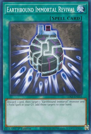 Earthbound Immortal Revival (LDS3-EN055) - Legendary Duelists: Season 3 1st Edition - Premium Yugioh Single from Konami - Just $0.25! Shop now at Game Crave Tournament Store