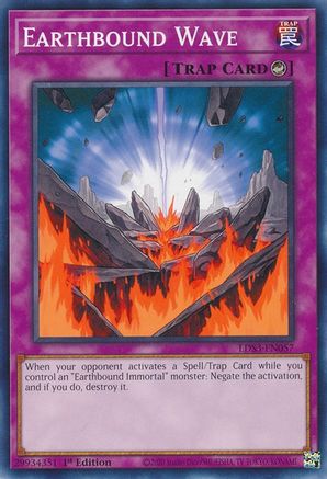 Earthbound Wave (LDS3-EN057) - Legendary Duelists: Season 3 1st Edition - Premium Yugioh Single from Konami - Just $0.25! Shop now at Game Crave Tournament Store