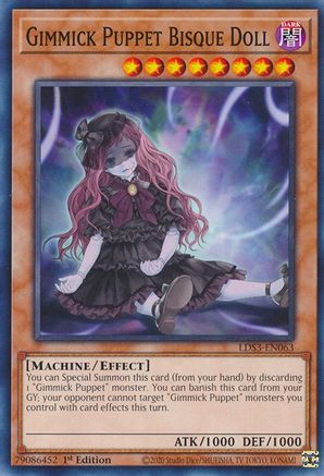 Gimmick Puppet Bisque Doll (LDS3-EN063) - Legendary Duelists: Season 3 1st Edition - Premium Yugioh Single from Konami - Just $0.29! Shop now at Game Crave Tournament Store