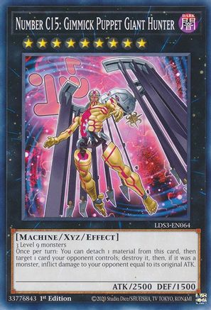 Number 15: Gimmick Puppet Giant Grinder () - Legendary Duelists: Season 3 1st Edition - Premium Yugioh Single from Konami - Just $0.69! Shop now at Game Crave Tournament Store