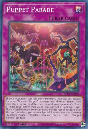 Puppet Parade (LDS3-EN069) - Legendary Duelists: Season 3 1st Edition - Premium Yugioh Single from Konami - Just $0.25! Shop now at Game Crave Tournament Store